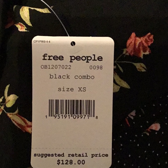 Free People black tunic/mini dress - Picture 13 of 14